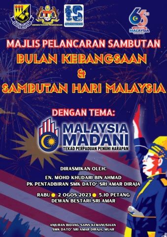 Buku Program Pelancaran Sambutan Bulan Kebangsaan Ke Sambutan Hari