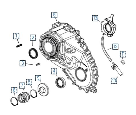 Transfer Case Dodge Ram Essence X Automatic