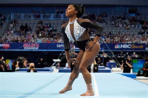 Simone Biles in Leotards: Best Photos in Gymnastics Uniforms | Life & Style