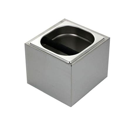 Knock Out Box In Stainless Steel Surround Shop Coffee