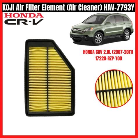 Koji Air Filter Element Air Cleaner Hav Y For Honda Crv L