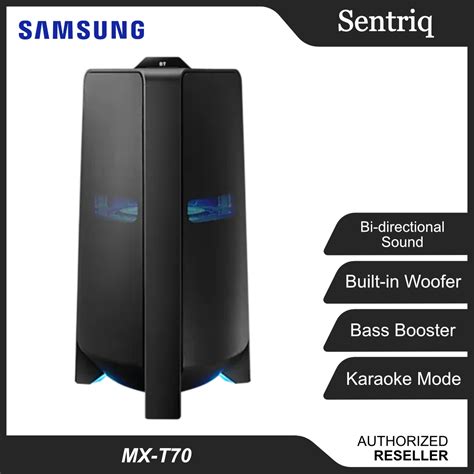 Samsung MX T70 Sound Tower MX T70 XM Original 1 Year Warranty By