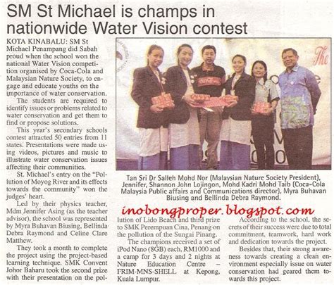 InobonG ProPer: SM St Michael Penampang - The Champs