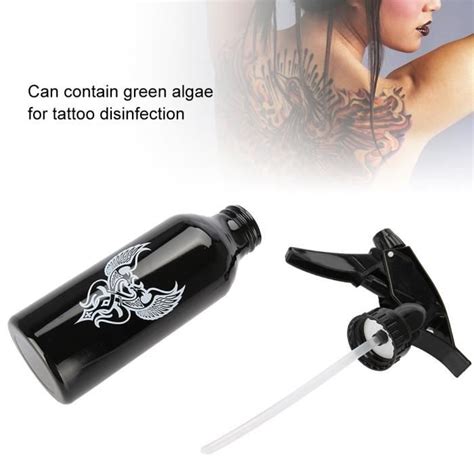 Zerodis Flacon pulvérisateur de tatouage 250Ml Alliage aluminium