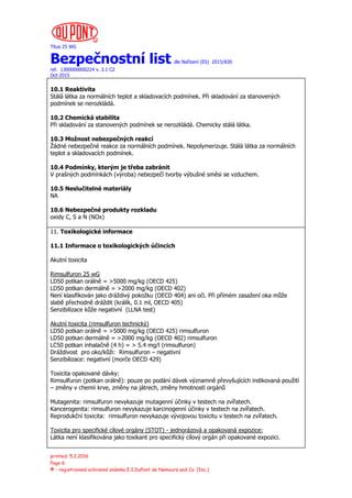 Cz Herbicide Titus 25 Wg Msds PDF