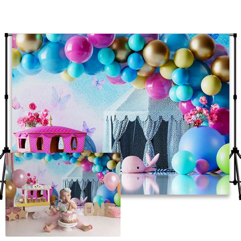 Cake Smash Backdrop for Baby Girl Little Princess Baby Shower Backdrop ...