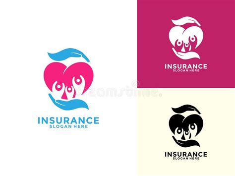 Life Insurance Logo Design Vector, Care and Protection Insurance with ...