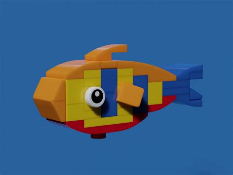 Lego Moc Fish By Nicole1 Rebrickable Build With Lego