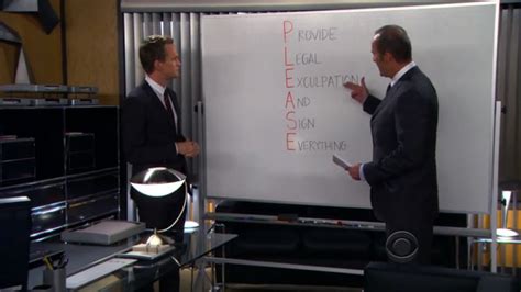 Provide Legal Exculpation And Sign Everything How I Met Your Mother