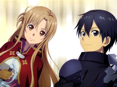 Asuna and Kirito by okdwtr on DeviantArt