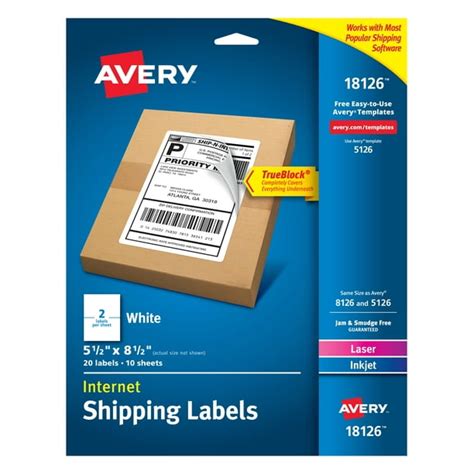 Avery 18163 Word Template