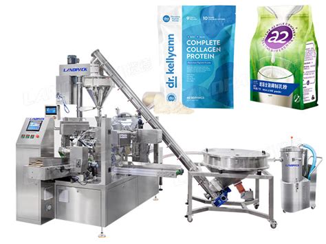 Automatic Rotary Type Powder Premade Pouch Doypack Packing Packaging