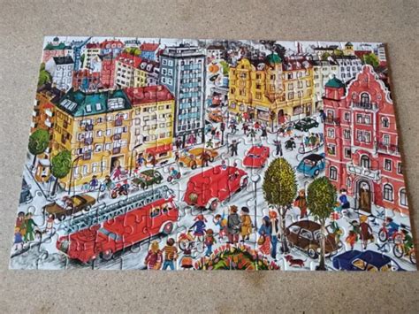 Ravensburger Puzzle Teile Wimmelbild Feuerwehr Rar