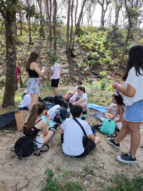 Gira 2023 3ros Medios Rally fotográfico en Bordeaux Lycée Claude Gay OSORNO Colegio