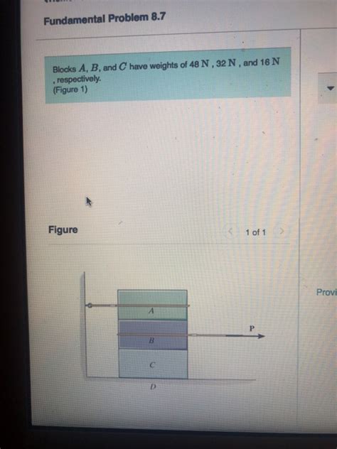 Solved Fundamental Problem 87 Blocks A B And C Have