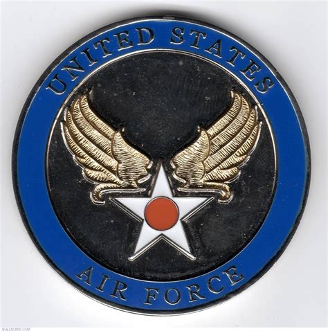 Us Air Force Anniversary Military Challenge Coin Air Force United