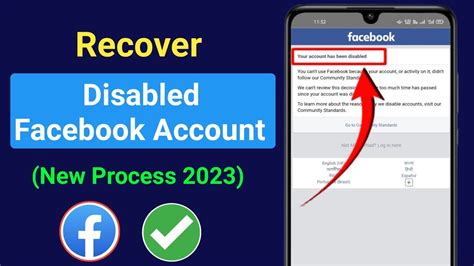 How To Recover Disabled Facebook Account 2023 Your Account Has Been