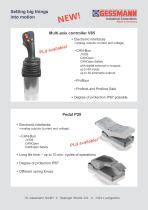 Hall Potentiometer HG2 W GESSMANN GmbH Rotary Manual Precision