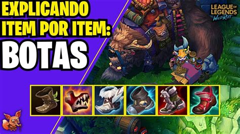 Guia Dos Itens Do Wild Rift Botas Youtube