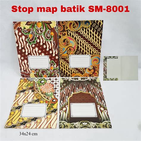 Jual Gg Map Kertas Batik Stopmap Pc Map File Map Kertas Stop Map