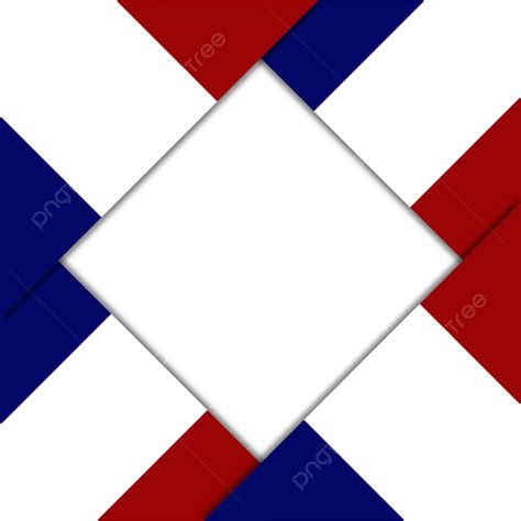 France Flag Photocall Frame Vector Transparent France Flag France