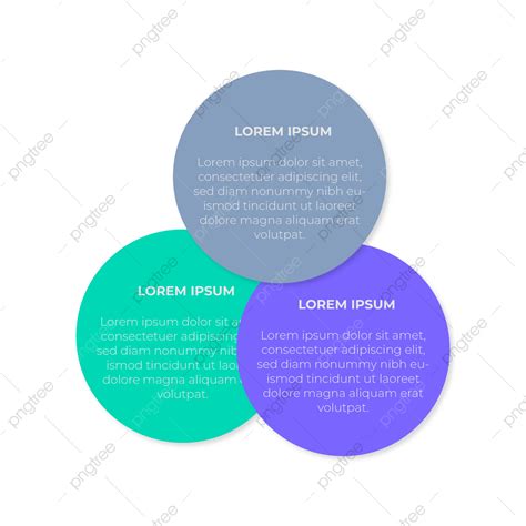 Gambar Templat Infografis Bisnis Presentasi Dengan 3 Pilihan Ilustrasi Vektor Pertemuan