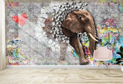 Buy Graffiti Wallpaper for Walls Online in India - Magic Decor