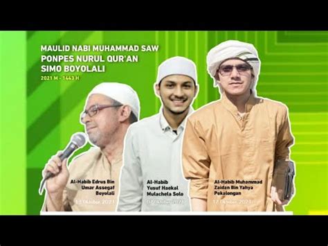 Maulid Nabi Muhammad Saw Ponpes Nurul Qur An Putaran Youtube