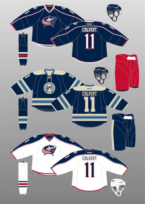 Columbus Blue Jackets 2015-17 - The (unofficial) NHL Uniform Database