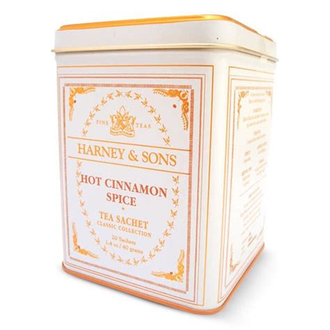 Black Tea With Aromas Hot Cinnamon Spice 20 Pcs