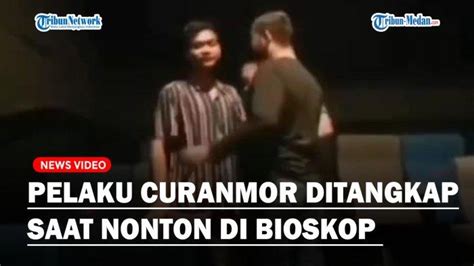 Detik Detik Pelaku Curanmor Ditangkap Saat Asyik Nonton Di Bioskop