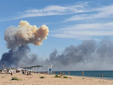 衛星影像顯示克里米亞俄軍基地損失慘重 打響烏軍反攻號角 太報 Line Today