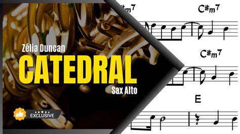 Catedral Z Lia Duncan Partitura Sax Alto Playback Mpb Youtube