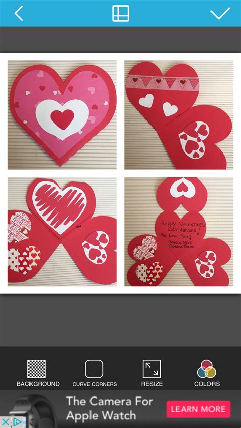 Silhouette Valentine Cards Handmade Valentines Cards Happy