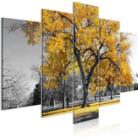 Impression Sur Toile Intiss E Arbre X Cm Parties Tableau