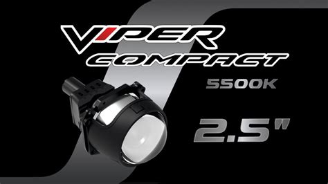 Компактные и яркие би-лед линзы VIPER COMPACT 2,5’ - YouTube