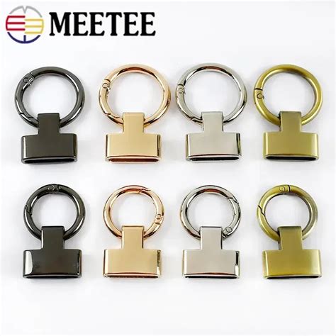 5 10 20Pcs Meetee 20 25mm Metall O Ring Schnallen Tasche Seiten Clip