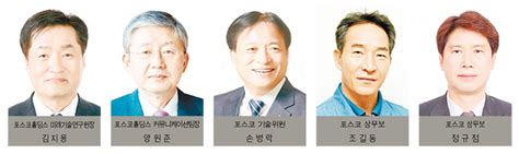 포스코그룹 정기 임원 인사 단행 광양경제