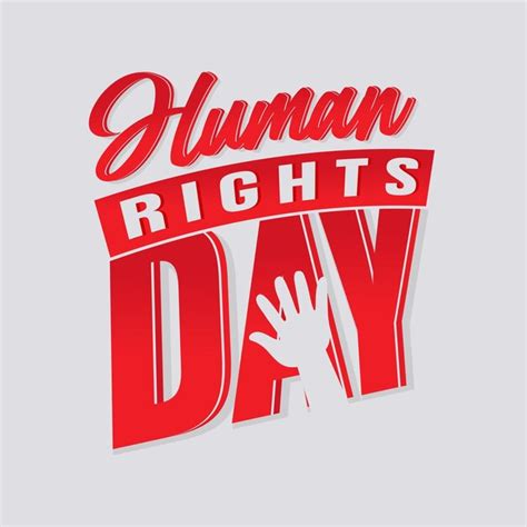 Premium Vector International Human Rights Day Illustration Template