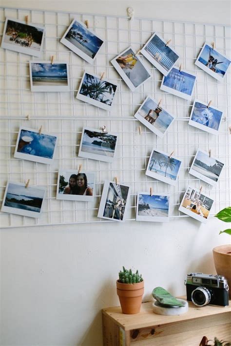 50 Creative Polaroid Picture Display Inspirations The Urban Interior Room Diy Diy Room