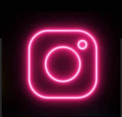 Instagram Icon Logo Led Neon Light Signlamp Uk Custom Made Etsy