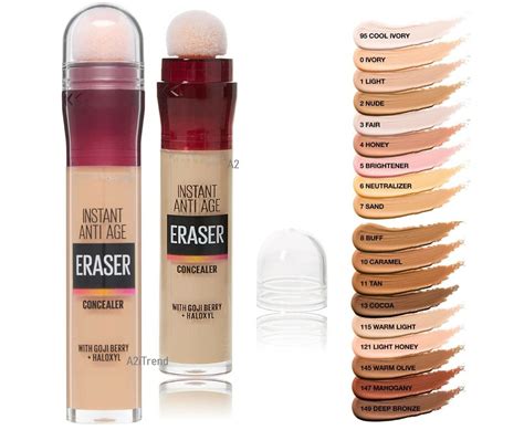 Maybelline Eraser Eye Concealer Colour Match at James Mathis blog