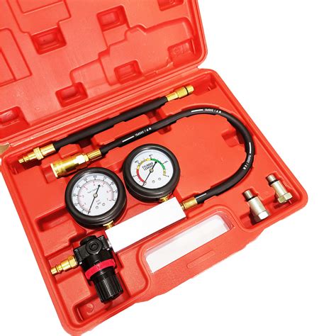 Snapklik New Leak Down Tester Tu 21 Engine Cylinder Leak Tester