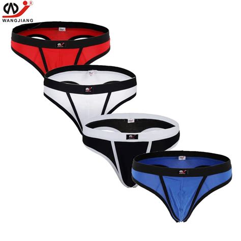 4 PACK Sexy Underwear For Black Men Sexy Transparent Bikinis Sexy Gay