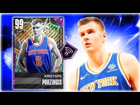 Invincible Dark Matter Kristaps Porzingis Gameplay One Of The Best