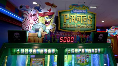 Playing Spongebob Pirates Of Bikini Bottom Arcade Game For The First