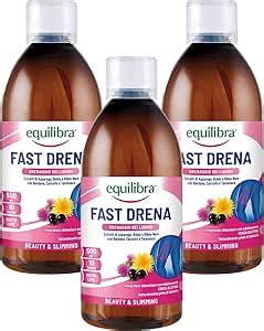 Equilibra Integratori Alimentari Fast Drena A Base Di Estratti