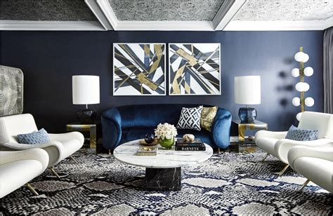 Grey Navy Blue And Gold Living Room - Living Room : Home Decorating Ideas #4aw1ynG7wr