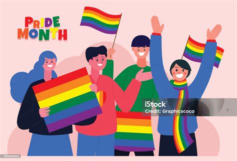 Lgbtqia Pride Month Organization June Is Celebrated As The Pride Parade