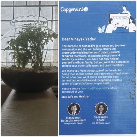 Vinayak Yadav on LinkedIn: #strongertogether #lifeatcapgemini | 24 comments 
